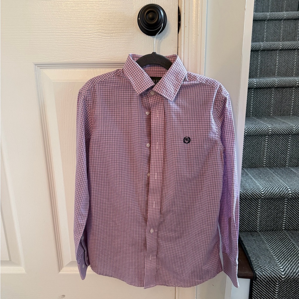 Lauren Ralph Lauren Purple Gingham Men's Shirt